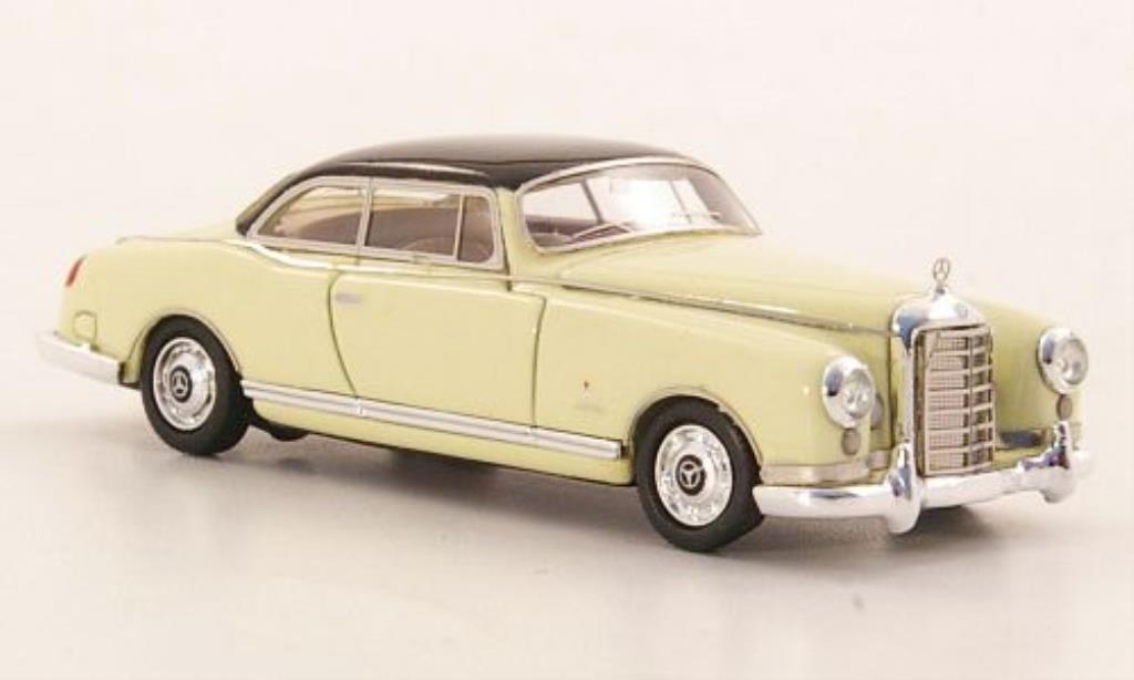Mercedes 300 B 1/87 Neo B Pininfarina wit/zwart modelauto