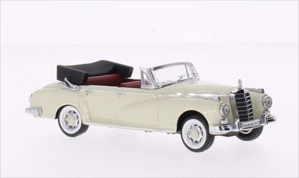 Mercedes 300 D 1/43 Rio D (W189) Cabriolet wit 1958 modelauto