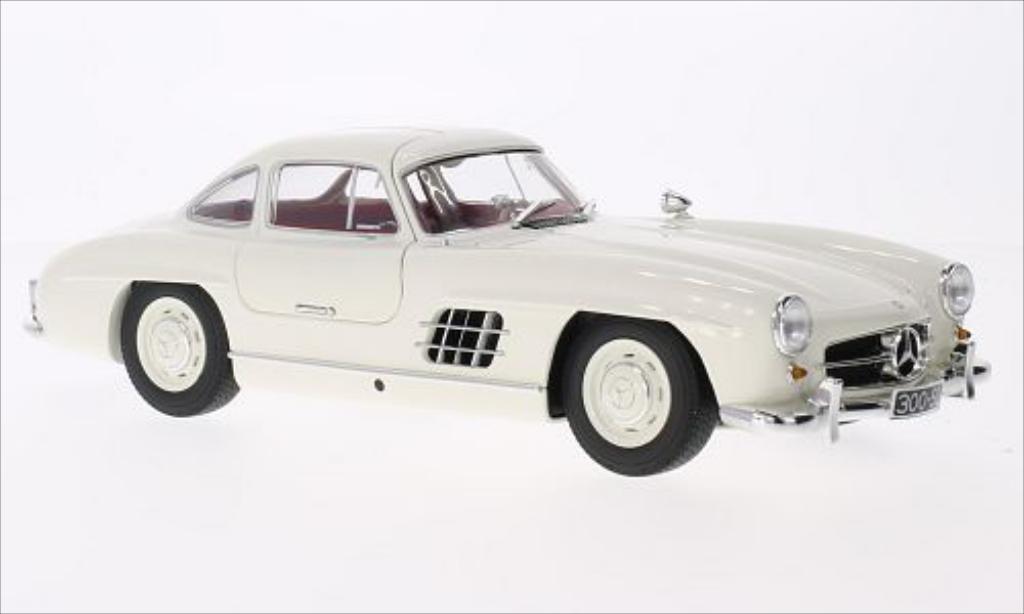 Mercedes 300 SL 1/18 Minichamps SL (W198 I) wit 1954 modelauto