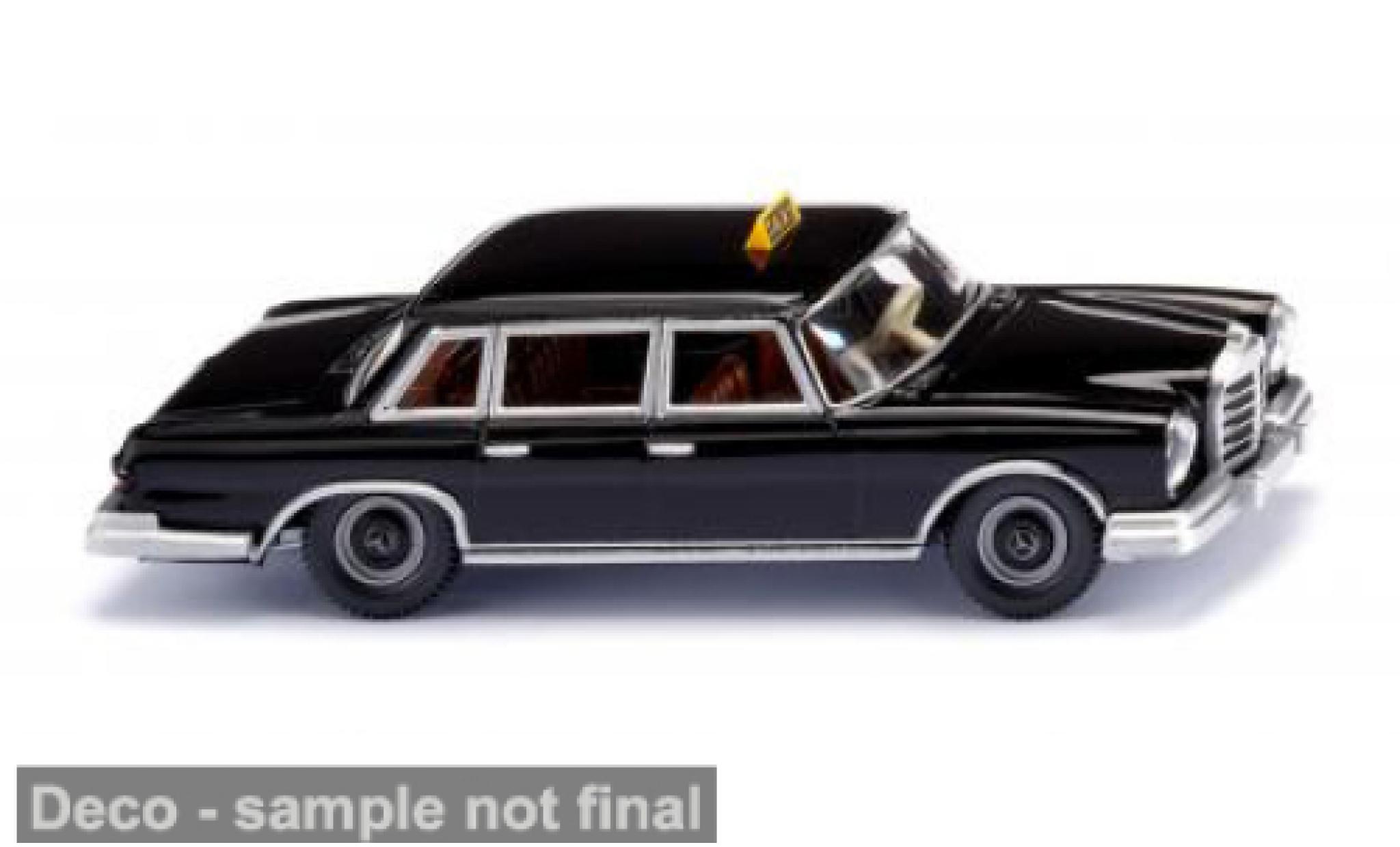 Mercedes 600 1/87 Wiking 1963 M&uuml;nchner Schickeria-Taxi 1:87 modelauto