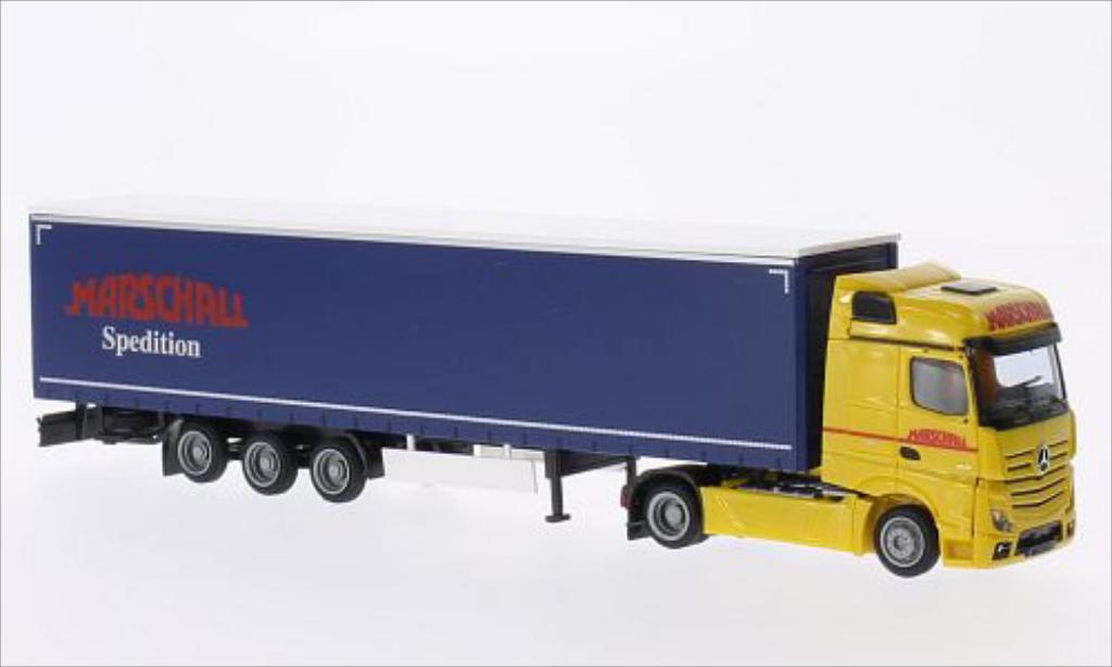 Mercedes Actros 1/87 AWM 2 Big./Aerop. Marschall Mega-KSZ modelauto