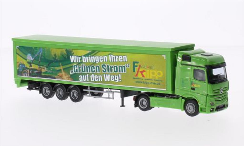Mercedes Actros 1/87 AWM 2 Big./Aerop. Schubb.-SZ Kipp modelauto
