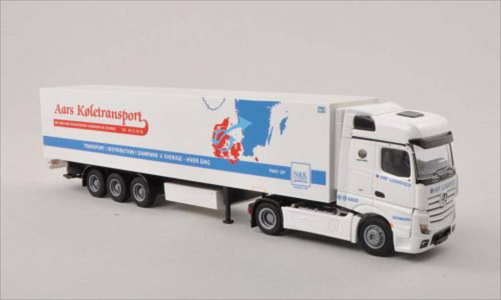 Mercedes Actros 1/87 AWM 2 Bigspace/Aerop. HSF/ Aars Koletransport (DK) Kuhl-KSZ modelauto