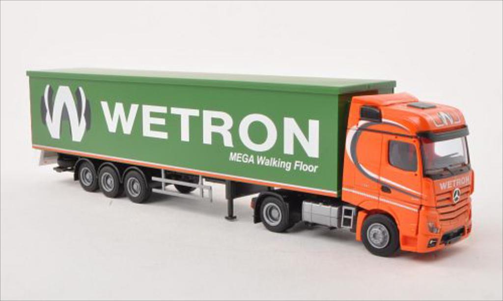 Mercedes Actros 1/87 AWM 2 Bigspace/Aerop. Wetron Schubb.-SZ modelauto
