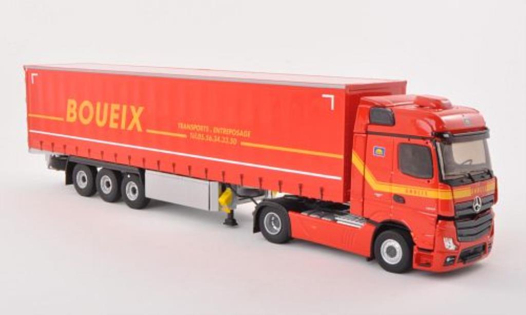 Mercedes Actros 1/43 Eligor 2 BigSpace Boueix Gardinenplanen-SZ modelauto