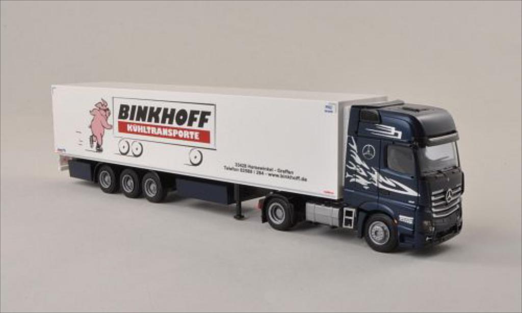 Mercedes Actros 1/87 AWM 2 Gigaliner Binkhoff Kuhlkoffer-SZ modelauto