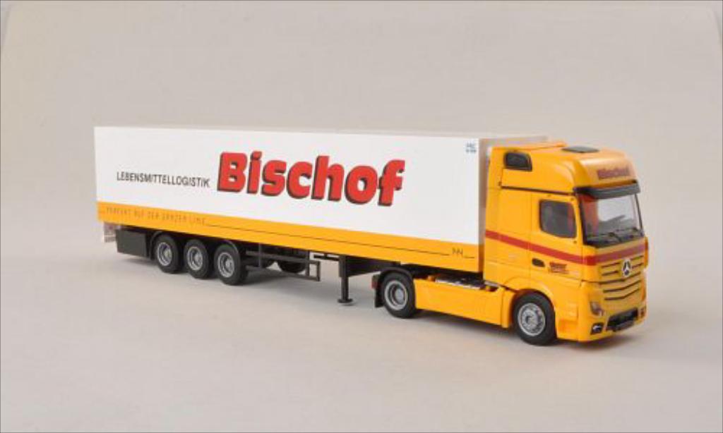 Mercedes Actros 1/87 AWM 2 Gigaliner Bischof (AT) Kuhlkoffer-SZ modelauto