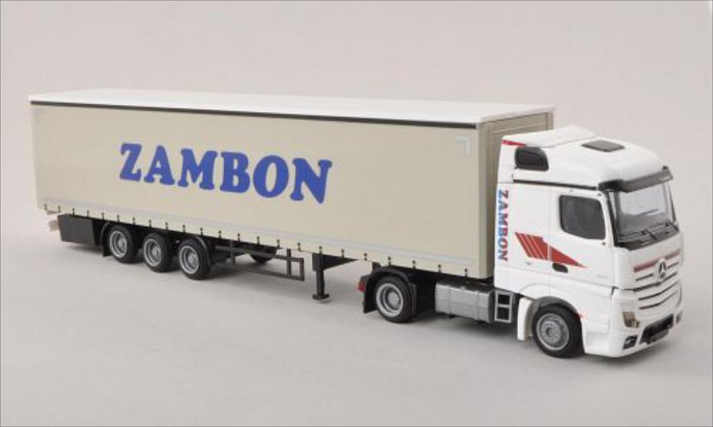 Mercedes Actros 1/87 AWM 2 Streamspace Zambon Gardinenplanen-SZ modelauto