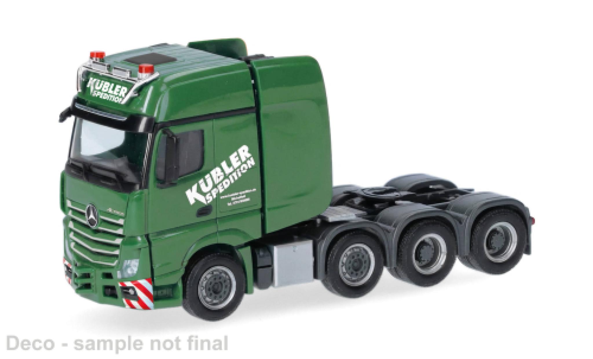 Mercedes Actros 1/87 Herpa L Gigaspace K&uuml;bler 1:87 modelauto