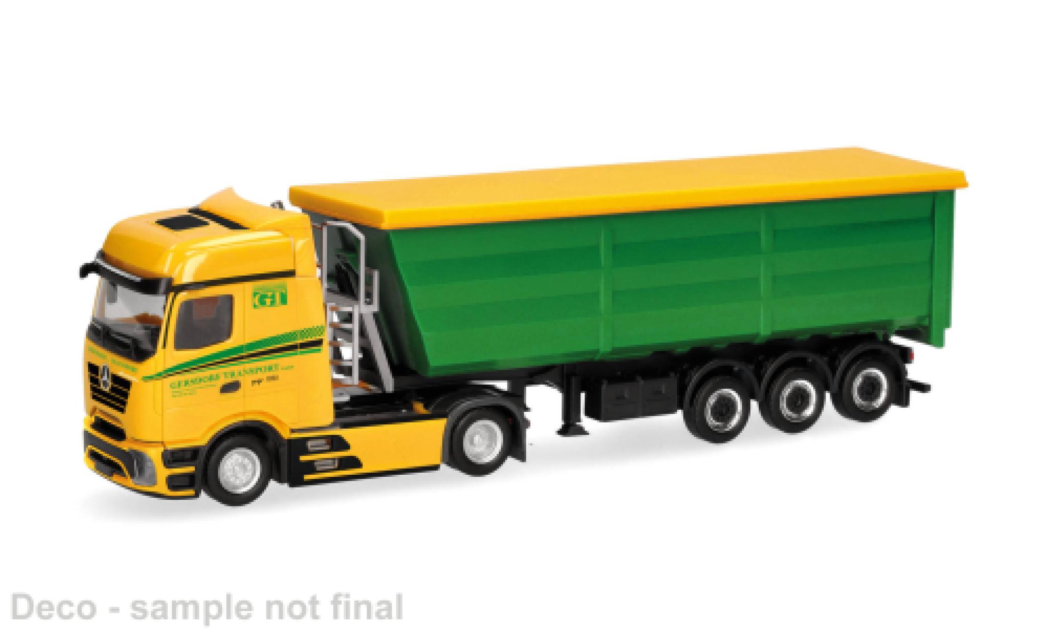 Mercedes Actros 1/87 Herpa L ProCabin Gersdorf Transport 1:87 modelauto