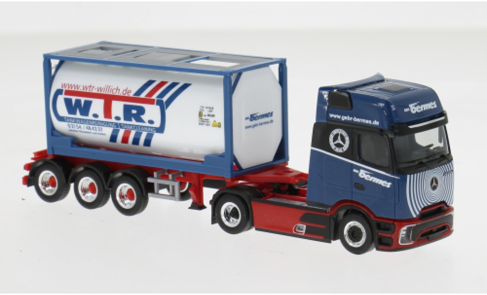 Mercedes Actros 1/87 Herpa L ProCabin Gigaspace 20ft Bermes 1:87 modelauto