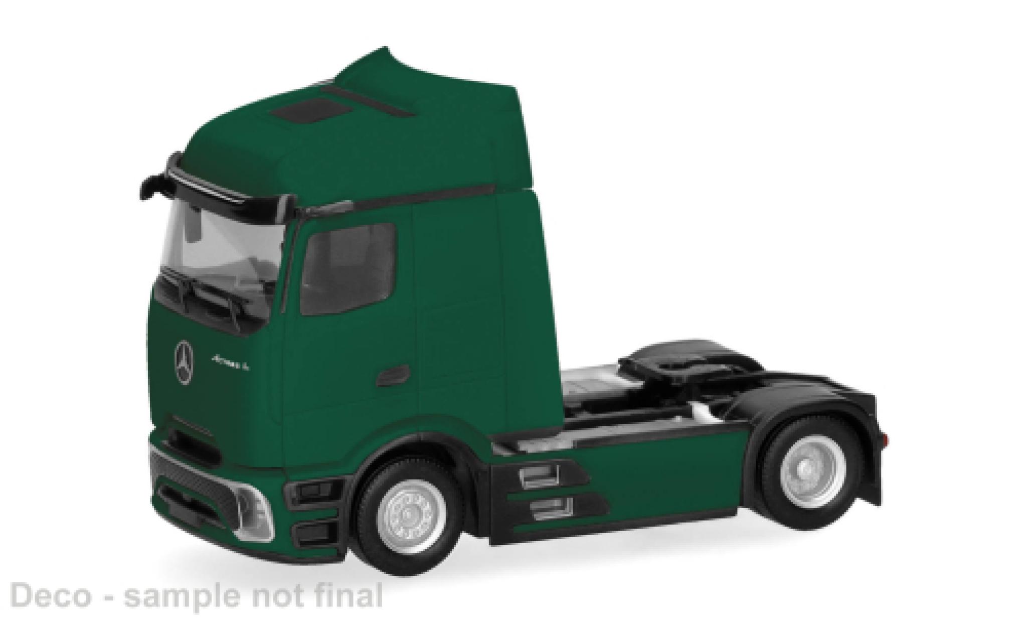 Mercedes Actros 1/87 Herpa L ProCabin groen 1:87 modelauto