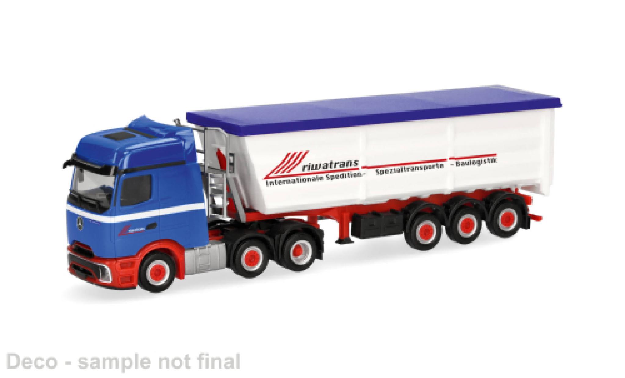Mercedes Actros 1/87 Herpa L ProCabin Riwatrans 1:87 modelauto