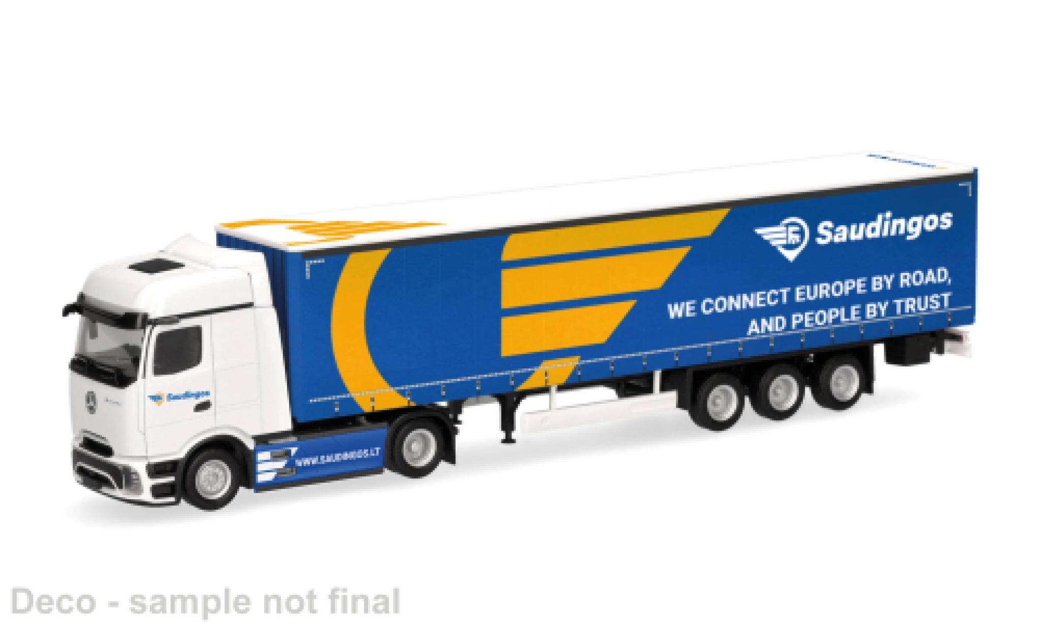 Mercedes Actros 1/87 Herpa L ProCabin Saudingo (LT) 1:87 modelauto