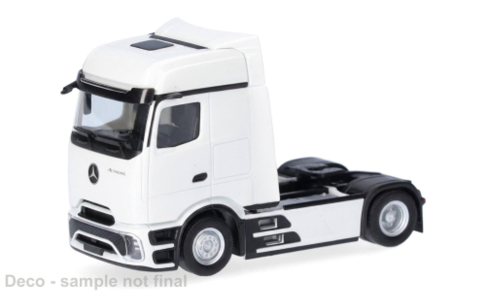 Mercedes Actros 1/87 Herpa L ProCabin wit 1:87 modelauto