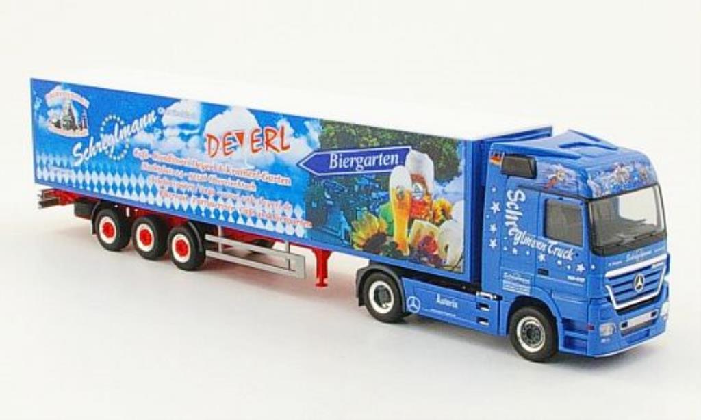 Mercedes Actros 1/87 Herpa LH 02 Schreglmann / Deyerl modelauto