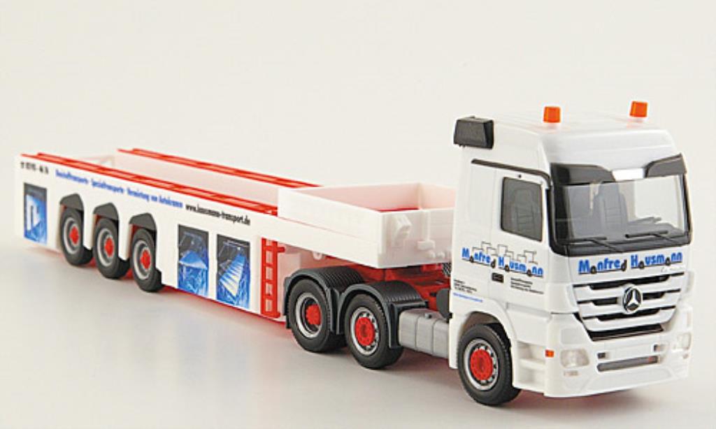 Mercedes Actros 1/87 Herpa LH 08 Hausmann Betonfertigteiletransporter modelauto
