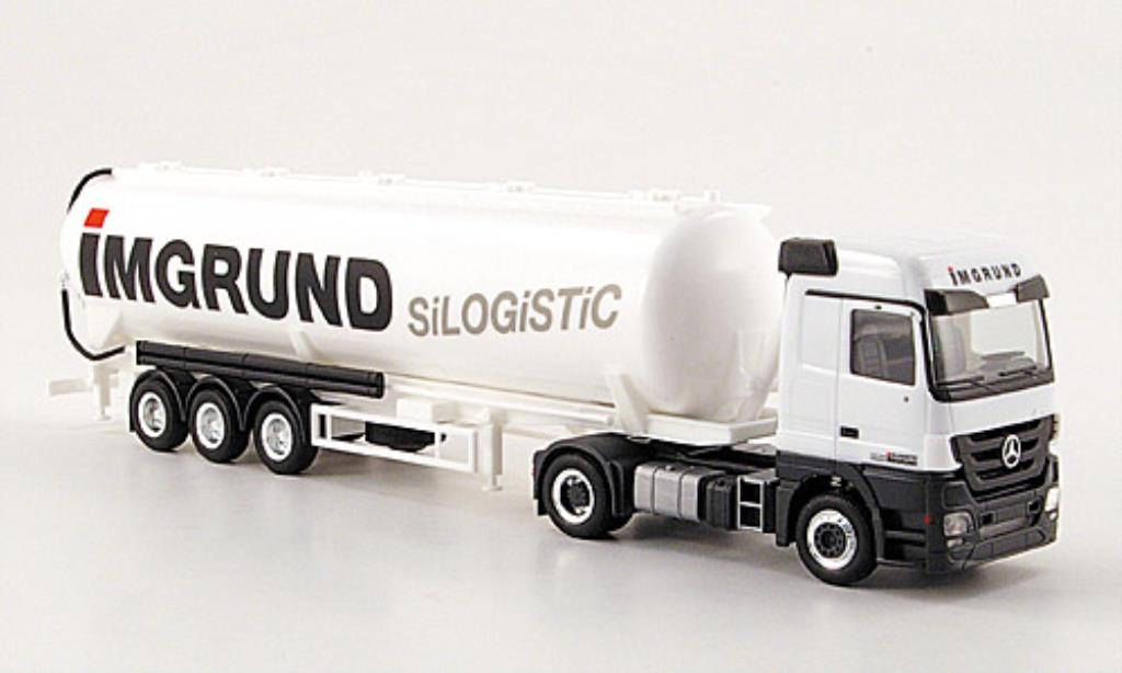 Mercedes Actros 1/87 Herpa LH 08 Imgrund Silo-SZ modelauto