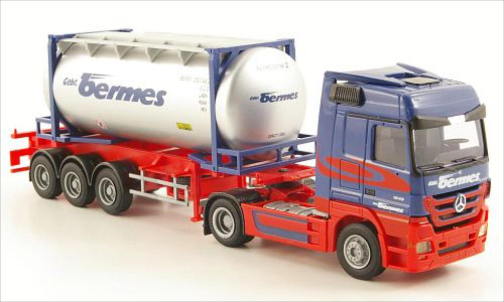 Mercedes Actros 1/87 AWM LH/Aerop Gebr.Bermes Tank-SZ modelauto