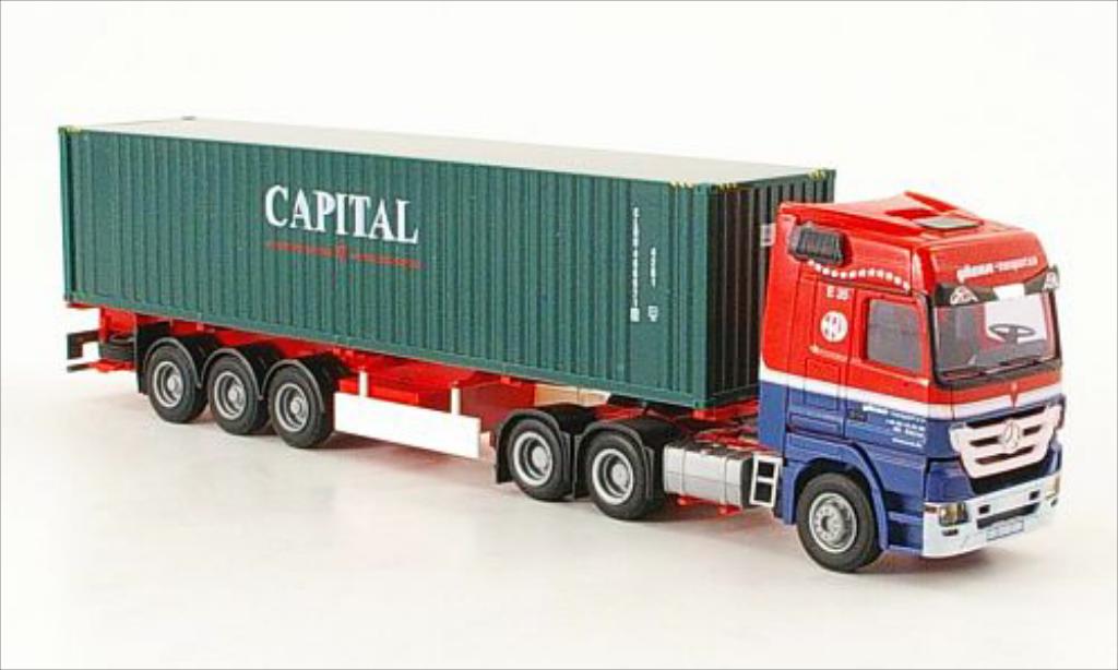 Mercedes Actros 1/87 AWM MP3 ERA Transport Container-SZ modelauto