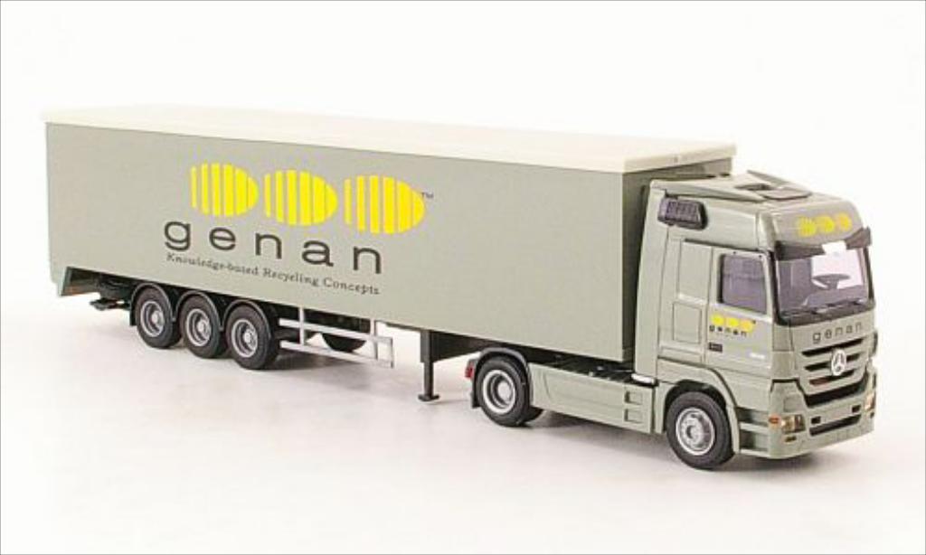 Mercedes Actros 1/87 AWM MP3 genan Schubboden-SZ modelauto