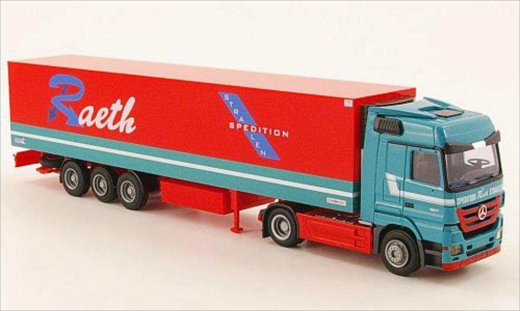 Mercedes Actros 1/87 AWM MP3 LH/Aerop. Raeth Kuhl-KSZ modelauto