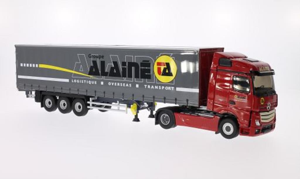 Mercedes Actros 1/43 Eligor MP4 Groupe Alaine Gardinenplanen-SZ modelauto
