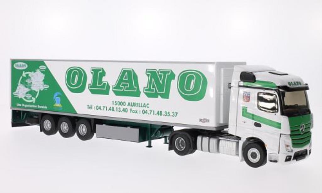 Mercedes Actros 1/43 Eligor MP4 Streamspace Olano Aurillac Kuhlkoffer-SZ modelauto