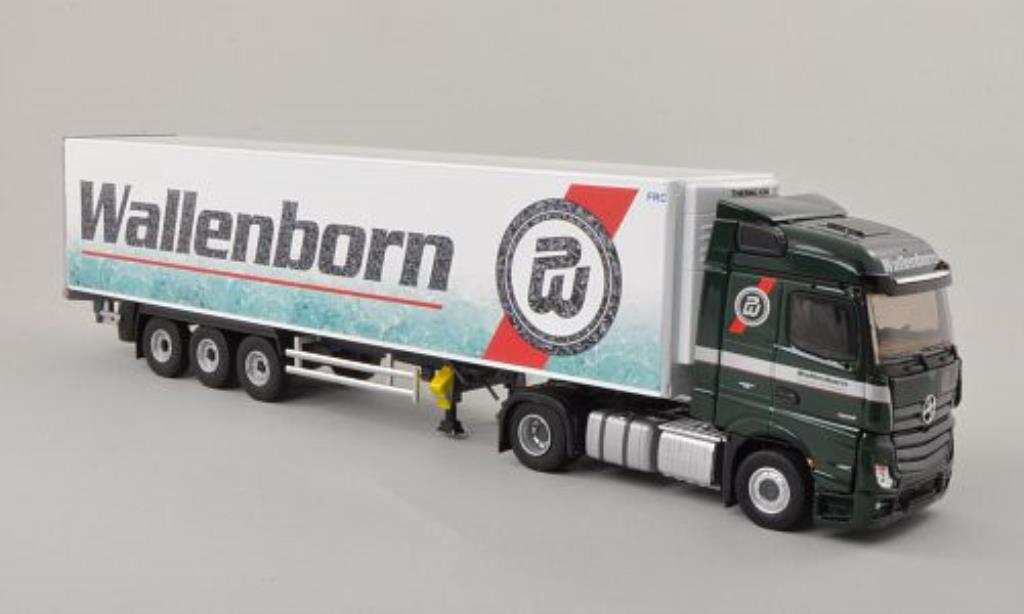 Mercedes Actros 1/43 Eligor MP4 StreamSpace Wallenborn Kuhlkoffer-SZ modelauto