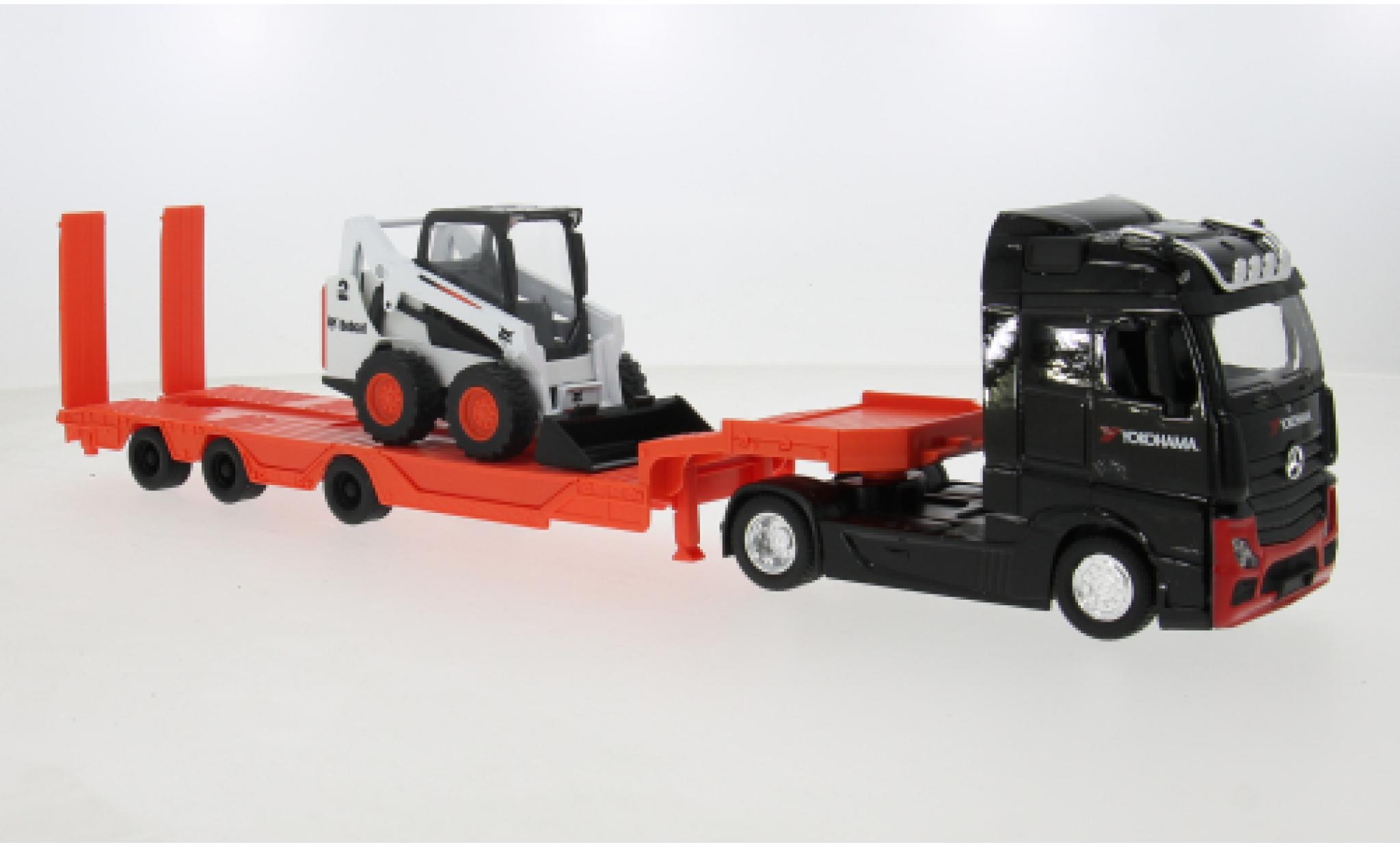 Mercedes Actros 1/43 Burago zwart 1:43 Bburago modelauto