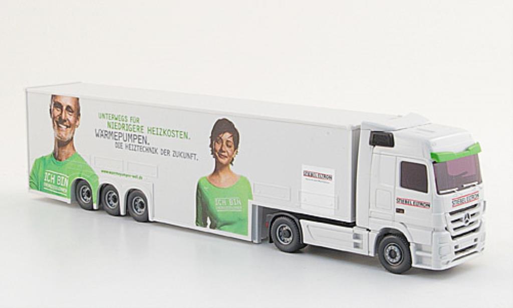 Mercedes Actros 1/87 Wiking Stiebel Eltron Grossauflieger modelauto