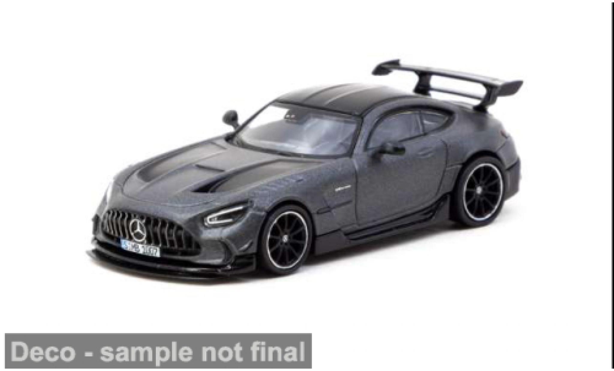Mercedes AMG GT 1/64 Tarmac Works Black Series grijs 1:64 modelauto