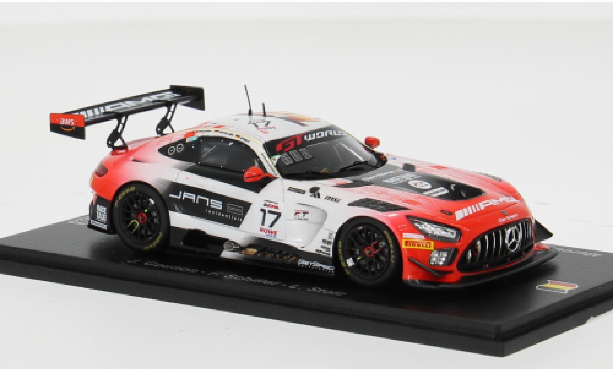 Mercedes AMG GT 1/43 Spark 3 EVO 24h Spa 2025 M-AMG Team GetSpeed #17 L.Stolz/J.Gounon 1:43 modelauto