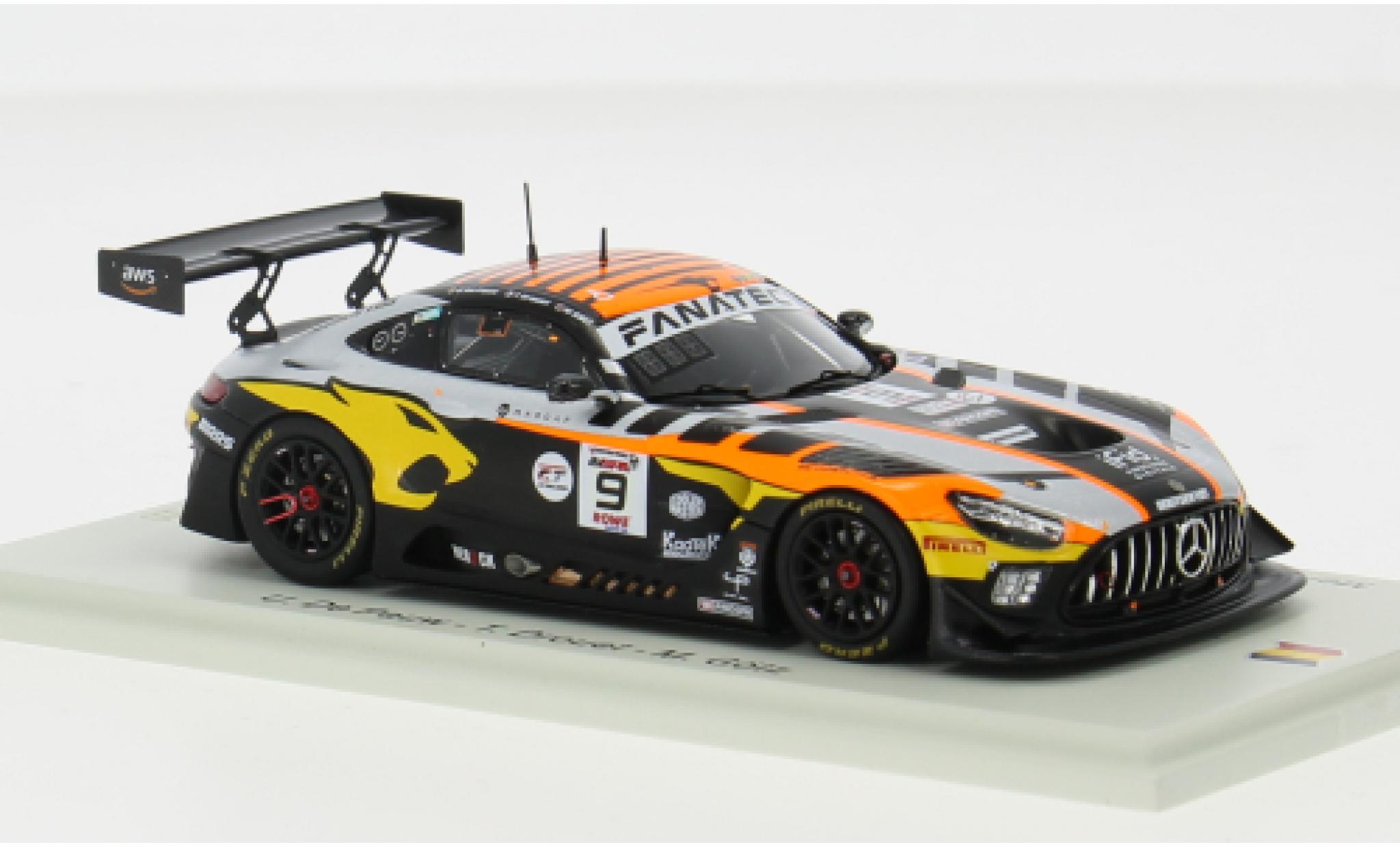 Mercedes AMG GT 1/43 Spark 3 EVO #9 1:43 modelauto