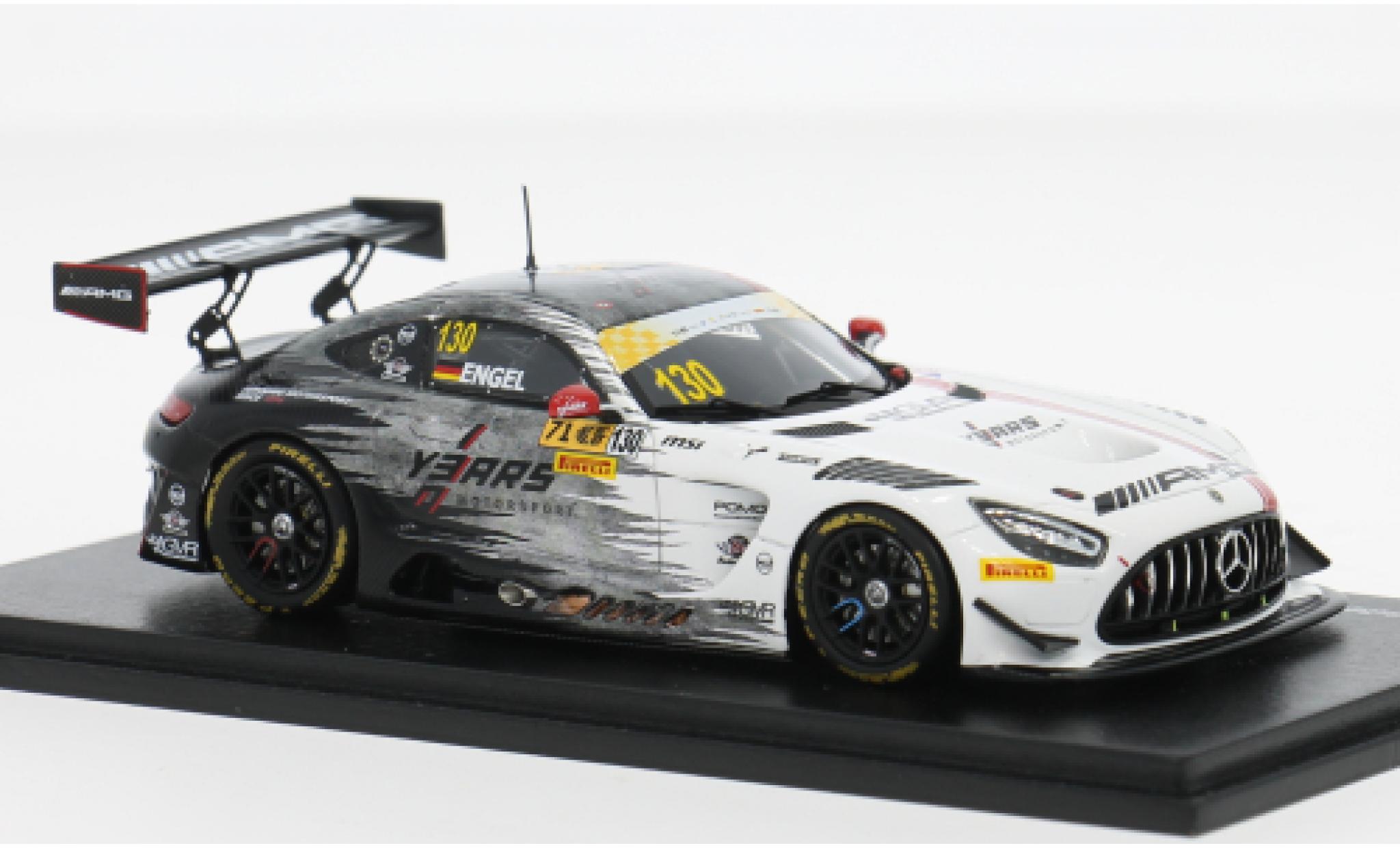 Mercedes AMG GT 1/43 Spark 3 EVO FIA GT World Cup Macau 2024 #130 M.Engel 1:43 modelauto