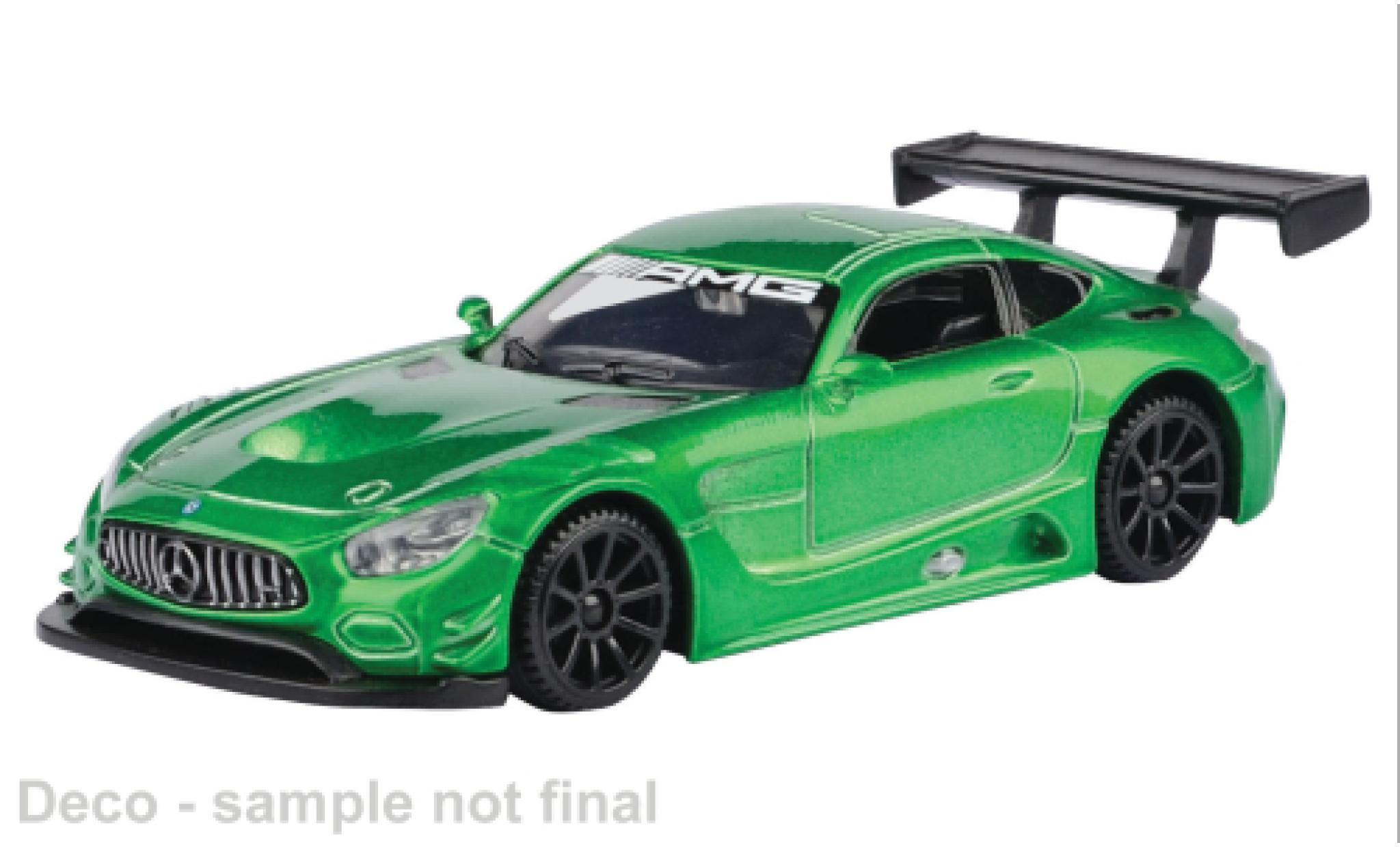 Mercedes AMG GT 1/43 Motormax 3 groen 1:43 modelauto