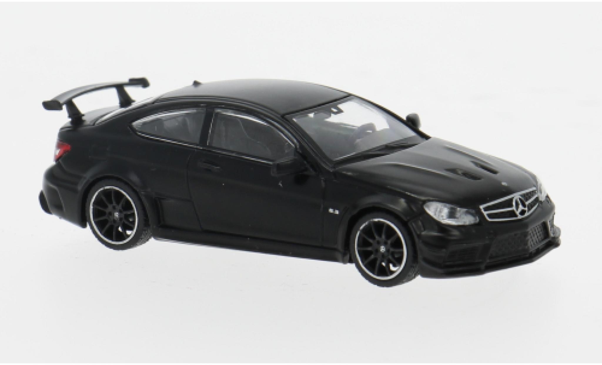 Mercedes Classe C 1/64 Tarmac Works C 63 AMG zwart 1:64 modelauto