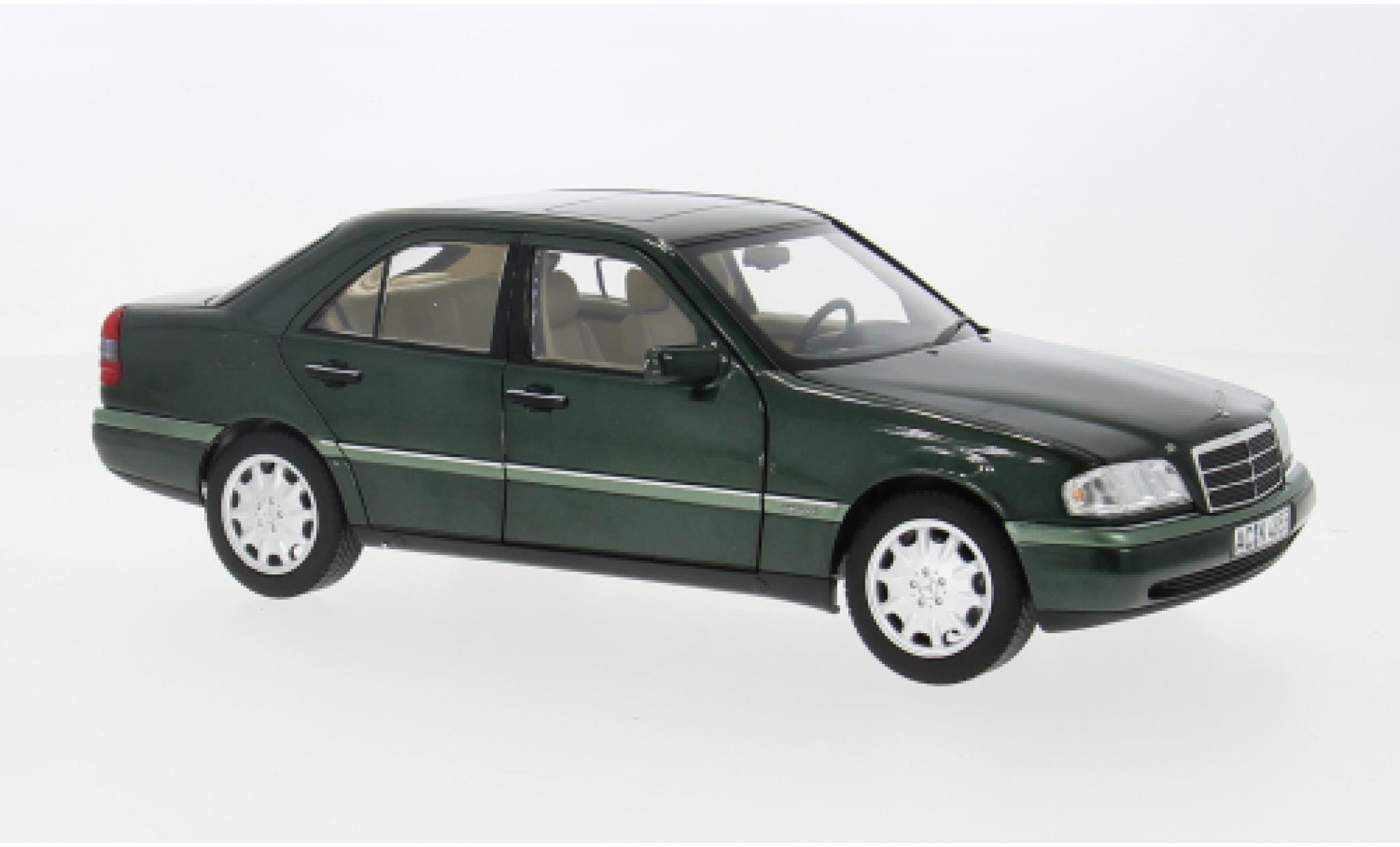 Mercedes Classe C 1/18 Norev groen 1:18 modelauto