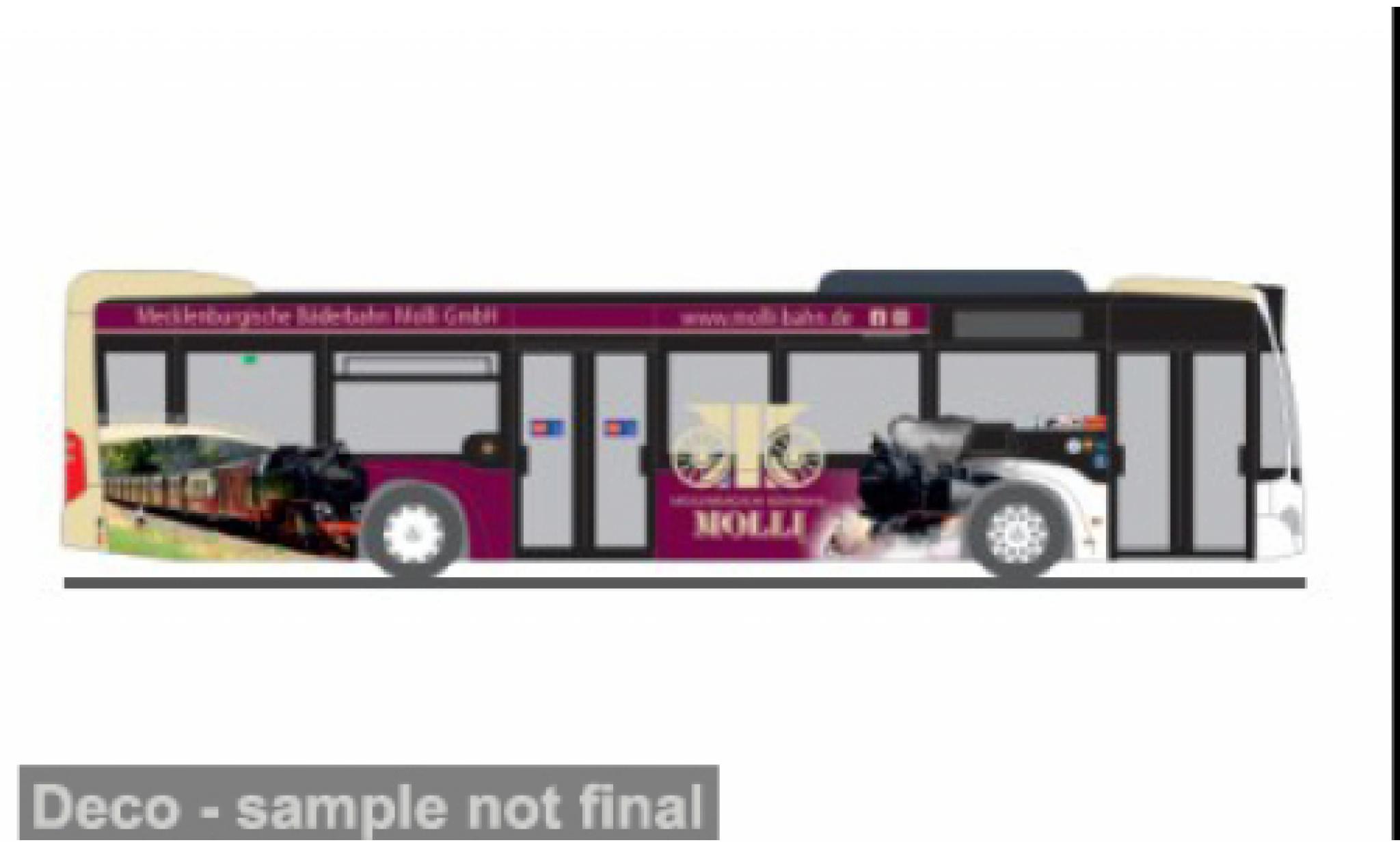 Mercedes Citaro 1/87 Rietze 2012 Mecklenburgische3 B&auml;derbahn Molli 1:87 modelauto