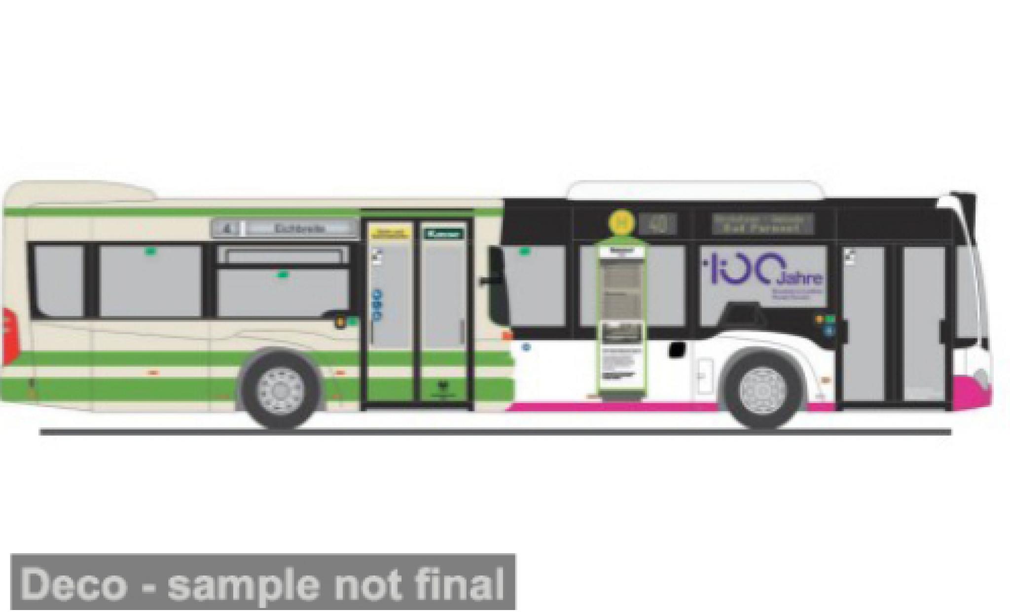 Mercedes Citaro 1/87 Rietze 2015 100 Jahre &Ouml;ffis Nahverkehr Hameln-Pyrmont 1:87 modelauto