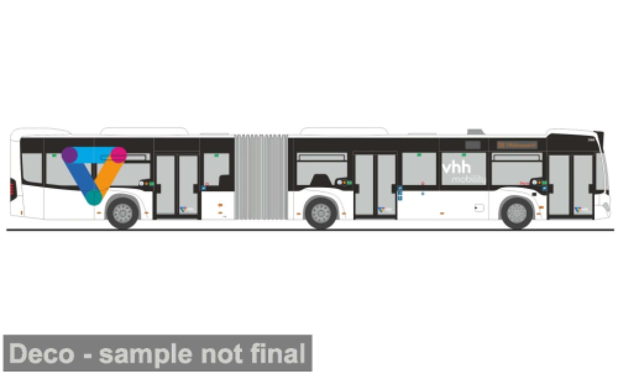 Mercedes Citaro 1/87 Rietze G 2012 VHH Mobility 1:87 modelauto