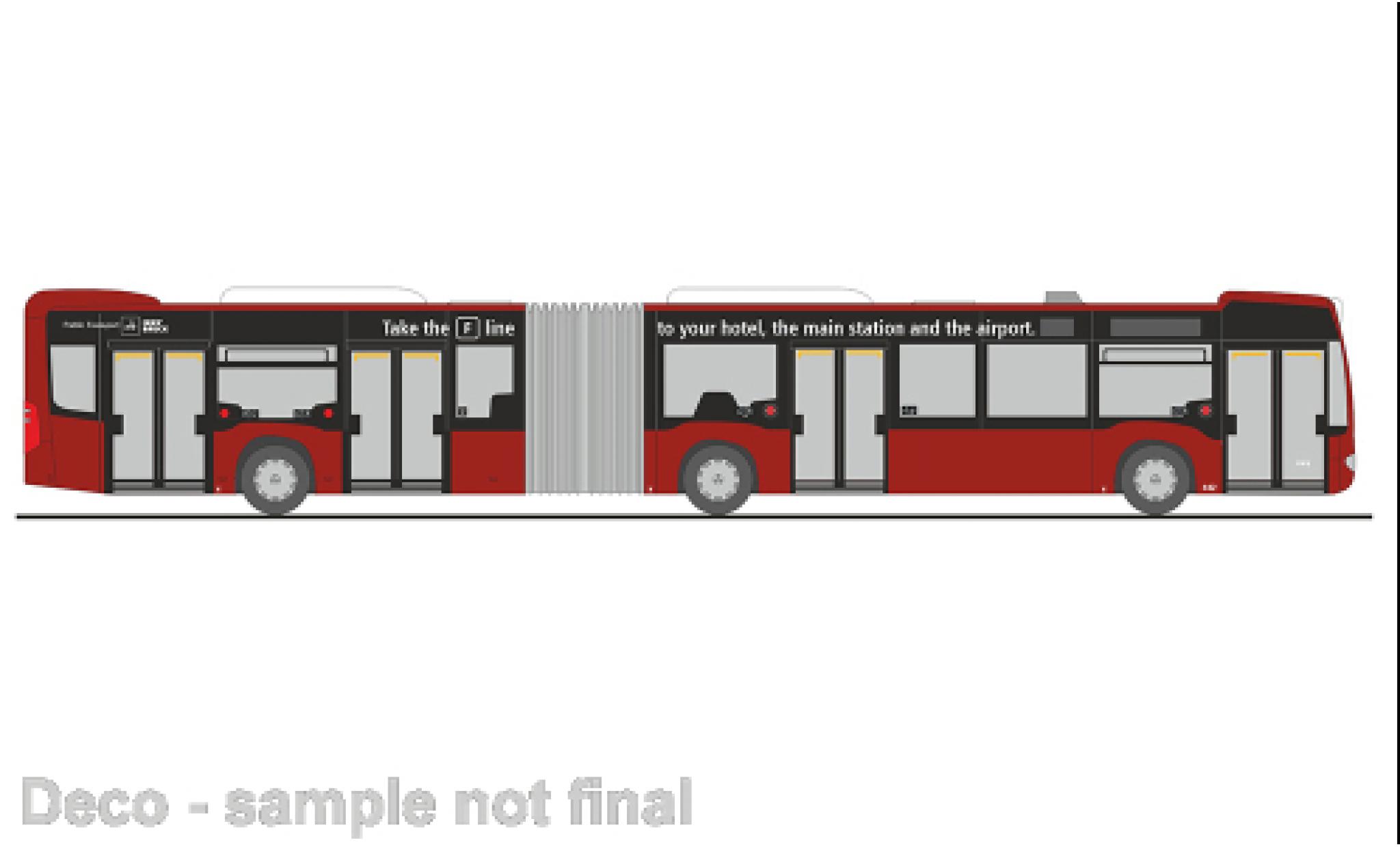 Mercedes Citaro 1/87 Rietze G IVB Innsb 1:87 modelauto