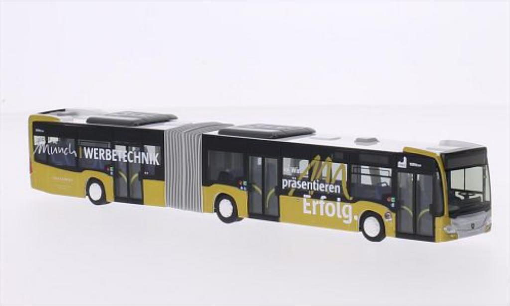 Mercedes Citaro 1/87 Rietze G VWS Siegen-Munch Werbetechnik 2012 modelauto