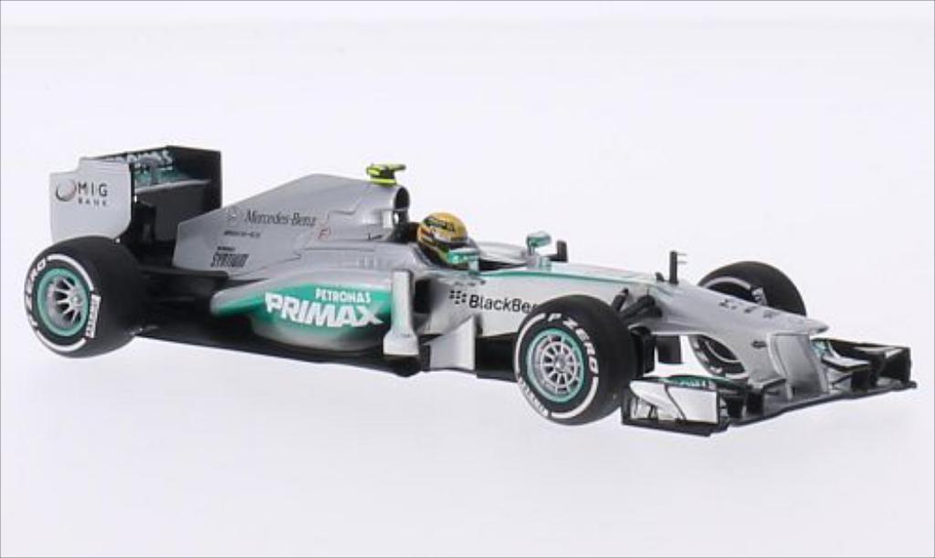 Mercedes F1 1/43 Minichamps W04 No.10 AMG Petronas Team Formel 1 GP Malaysia 2013 modelauto