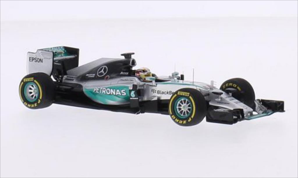 Mercedes F1 1/43 Spark W06 Hybrid No.44 AMG Petronas Team Petronas Formel 1 GP USA 2015 modelauto