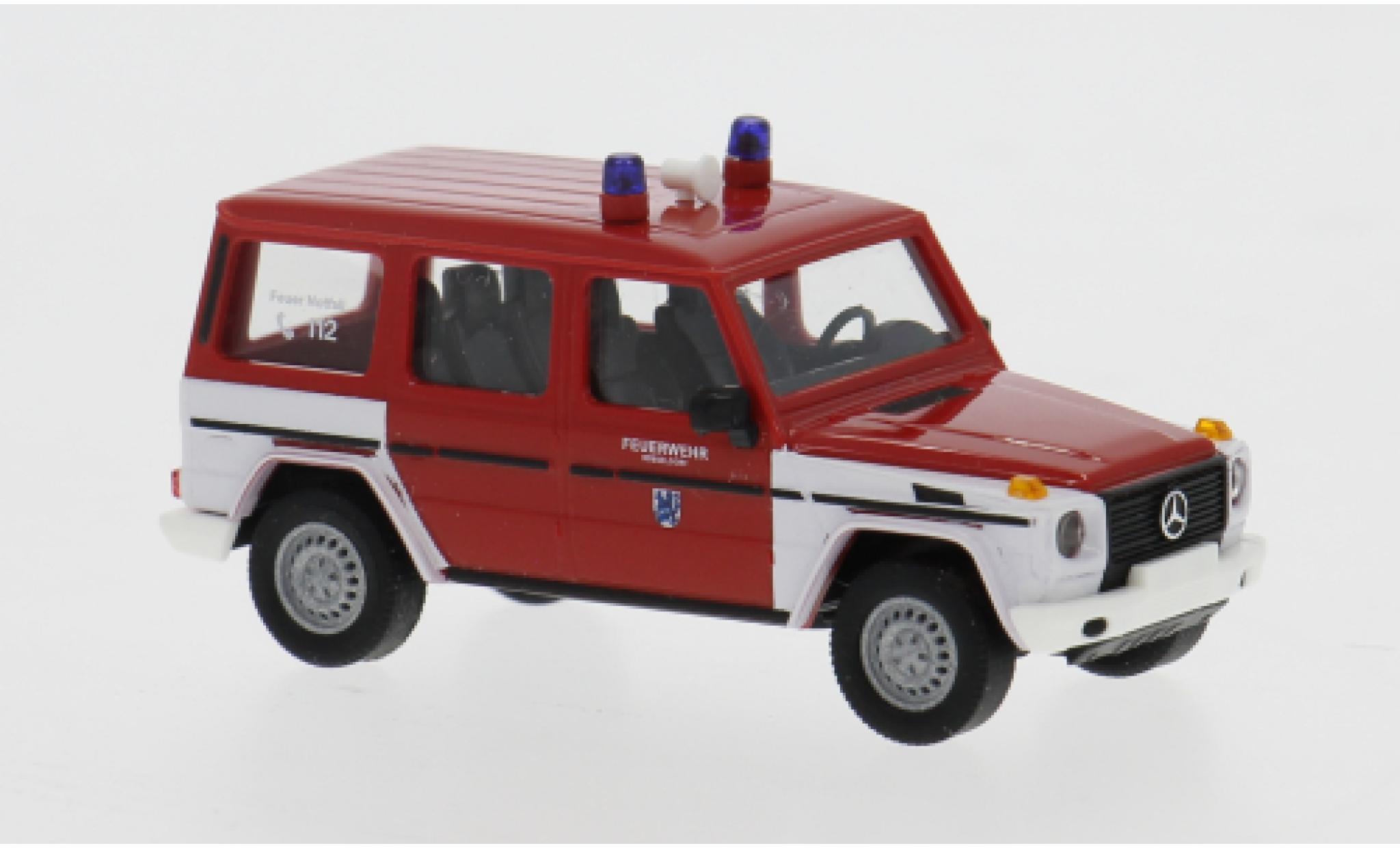 Mercedes Classe G 1/87 Busch 1990 Brandweer D&uuml;sseldorf 1:87 modelauto