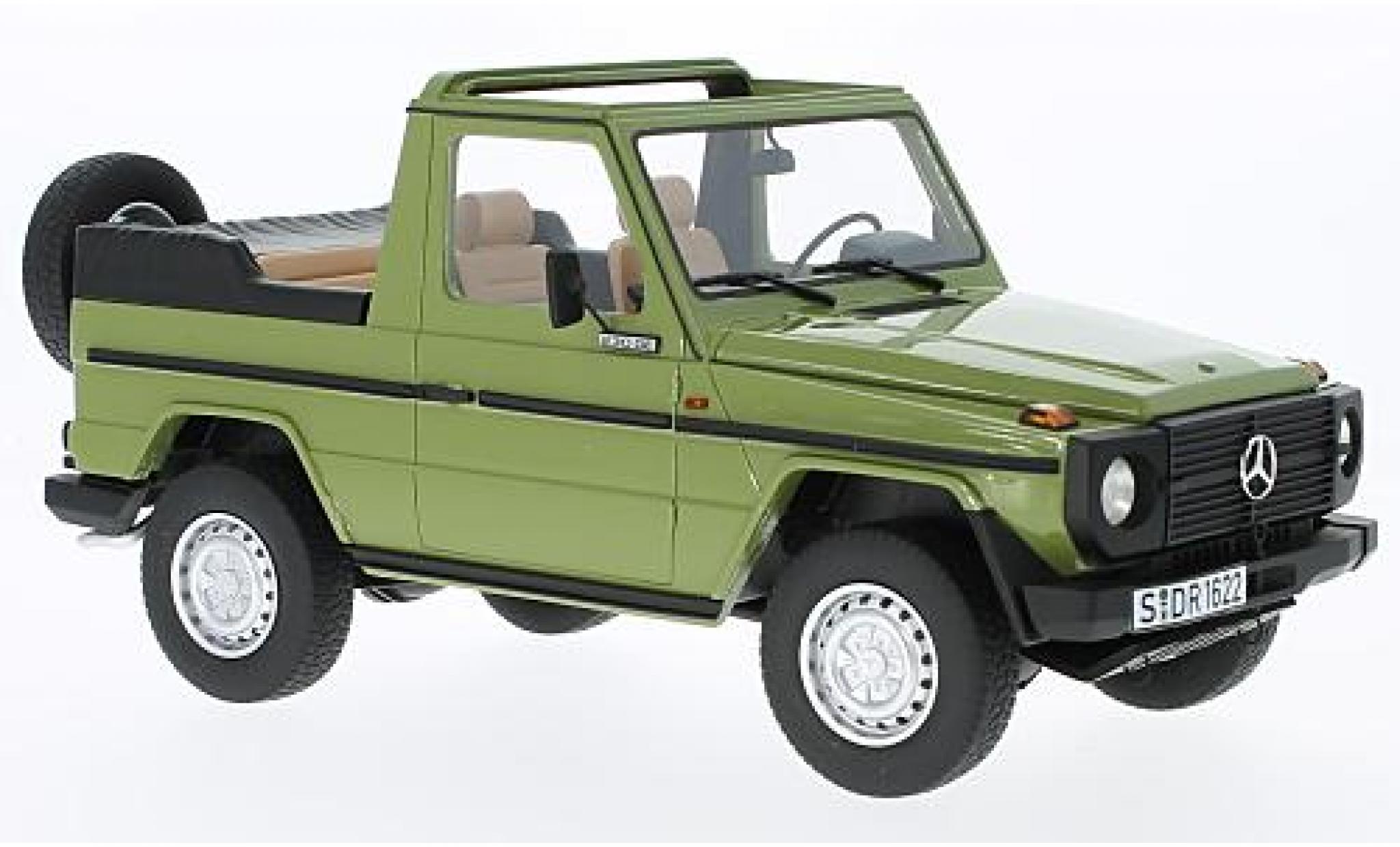 Mercedes Classe G 1/18 Cult Scale Models W460 groen Cult Scale Mo 1:18 modelauto