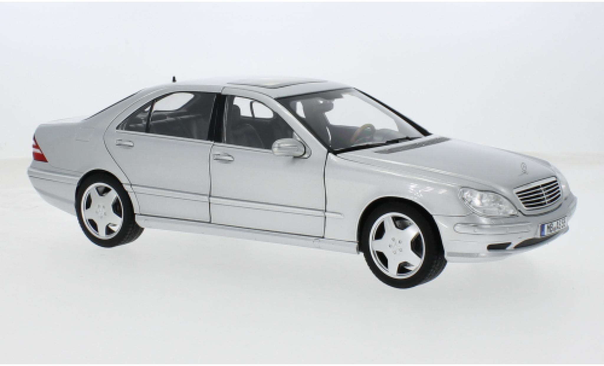 Mercedes Classe S 1/18 Norev S55 AMG (W220) grijs 1:18 modelauto