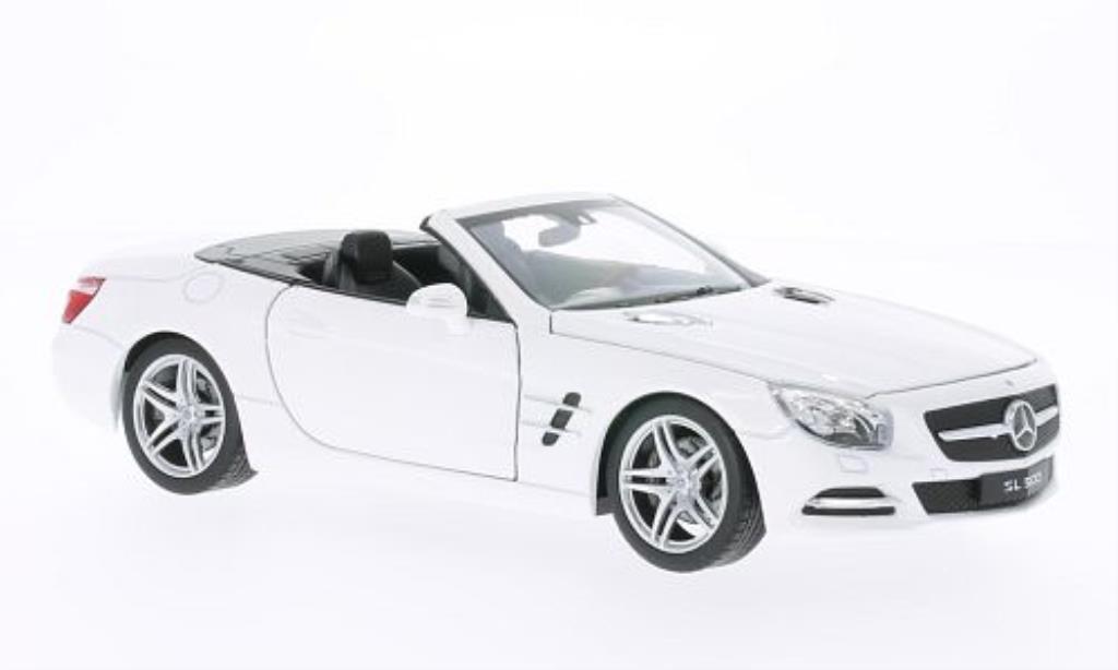 Mercedes Classe SL 500 1/24 Welly 500 (R231) wit 2012 modelauto