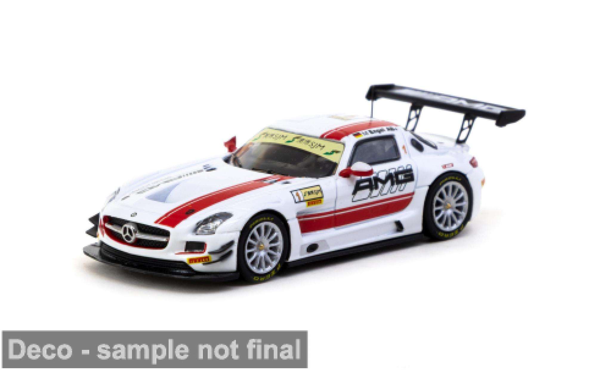 Mercedes SLS 1/64 Tarmac Works AMG GT3 FIA GT World Cup Macau GT Cup 2015 AMG Driving Academy #1 M.Engel 1:64 modelauto